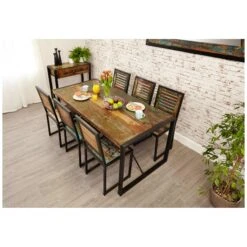 Accrington Reclaimed Wood Dining Table 14 Accrington Reclaimed Wood Dining Table -Sico Store 070669