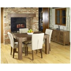 Fernhurst Solid Walnut Upholstered Dining Chairs (Pair) 7 Fernhurst Solid Walnut Upholstered Dining Chairs (Pair) -Sico Store 073033