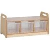 Millhouse Low Level Storage Bench