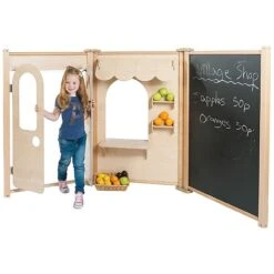 Millhouse Maple Role Play Panel Shop Set