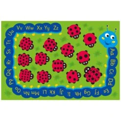 Back To Nature Chloe Caterpillar Numeracy & Literacy Carpet -Sico Store 076355