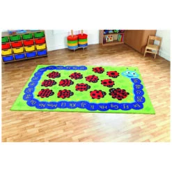 Back To Nature Chloe Caterpillar Numeracy & Literacy Carpet -Sico Store 076357