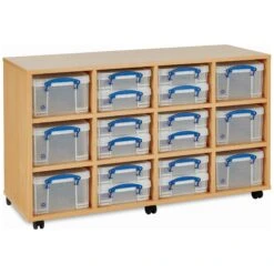 Really Useful Box Combination Storage Unit 12 X 4L / 6 X 9L