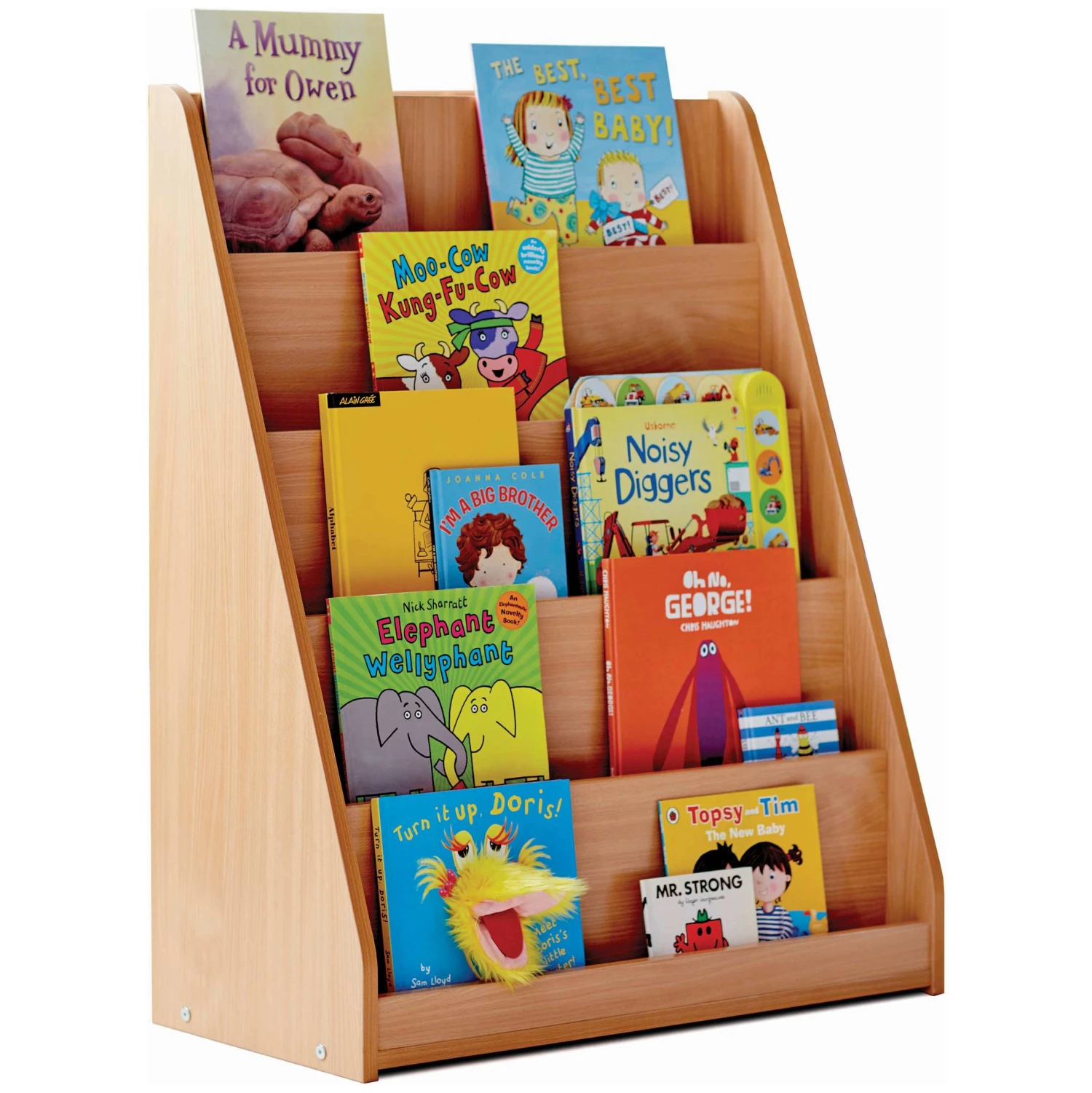 Library Unit With 5 Tiered Fixed Shelves 1 Library Unit With 5 Tiered Fixed Shelves