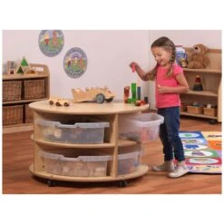 Millhouse Low Circular Storage Unit