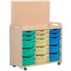 Millhouse 3 Column Variety Tray Storage Unit With Display Add-On
