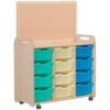 Millhouse Triple Column Variety Tray Storage Unit With Display Add-On
