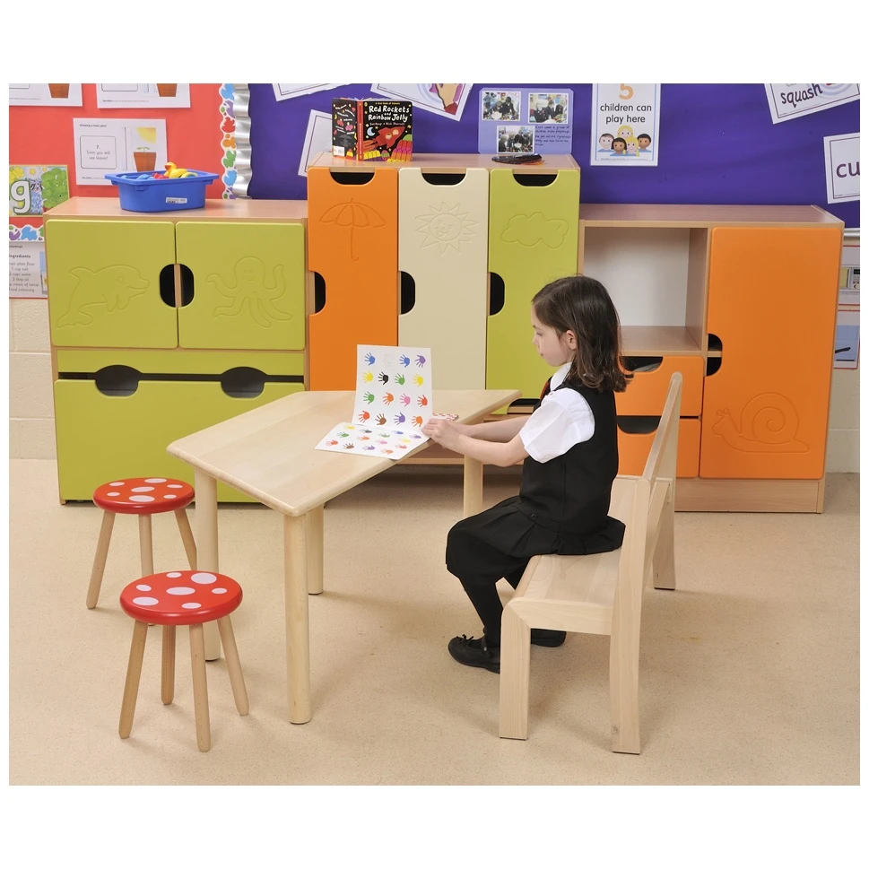 Classroom Trapezoid Writing Table 2 Classroom Trapezoid Writing Table - Image 2
