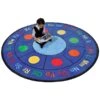 ABC Dots Round Rug