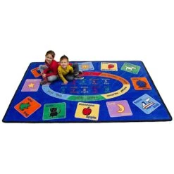 Rectangle Bilingual Rug