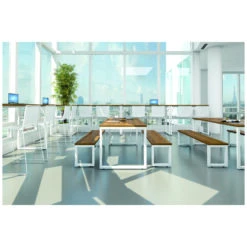 Presence Arena Dining Table & Bench Set -Sico Store 081672