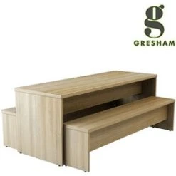 Gresham Deck Table & Bench Set