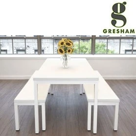 Gresham Deck 4 Leg Table & Bench Set 2 Gresham Deck 4 Leg Table & Bench Set - Image 2