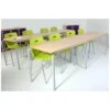 Scholar Crush Bent Rectangular Class Pack With Geo Chairs