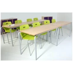 Scholar Crush Bent Rectangular Class Pack With Geo Chairs