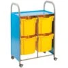 Gratnells Callero 4 Jumbo Tray 2 Column Storage Unit