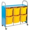 Gratnells Callero 6 Jumbo Tray 3 Column Storage Unit