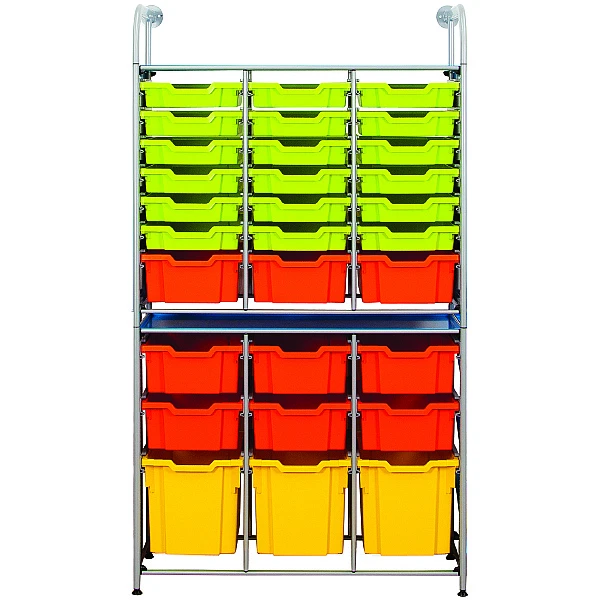 Gratnells Callero Variety Tray Storage Unit With Shallow, Deep And Jumbo Trays 1 Gratnells Callero Variety Tray Storage Unit With Shallow, Deep And Jumbo Trays