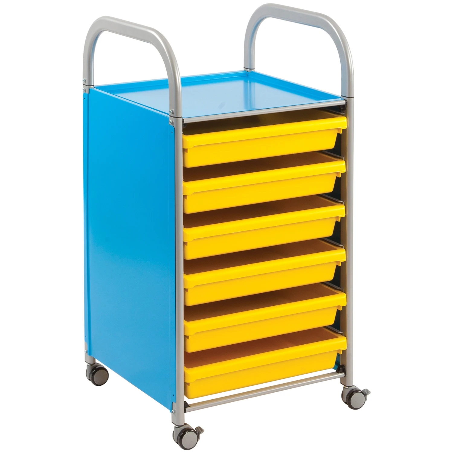 Gratnells Callero A3 Paper Storage Trolley With Trays 2 Gratnells Callero A3 Paper Storage Trolley With Trays - Image 2