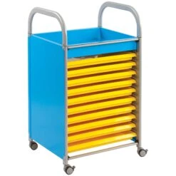 Gratnells Callero Art Storage Trolley With Trays
