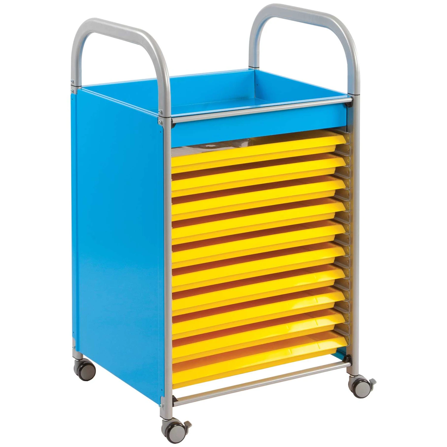 Gratnells Callero Art Storage Trolley With Trays 1 Gratnells Callero Art Storage Trolley With Trays