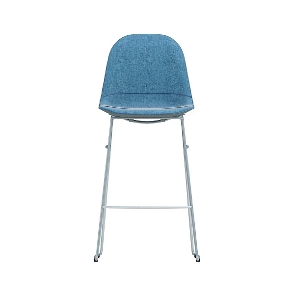 Gresham LC11 Sled Base Upholstered Stool 1 Gresham LC11 Sled Base Upholstered Stool