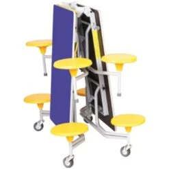 Rectangular 8 Seat Folding Dining Units