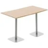 Komac Reef Rectangular Poseur Table With Square Base