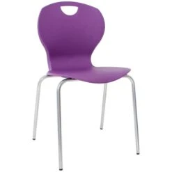 Evo Polypropylene Four Leg Bistro Chairs