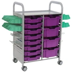 Gratnells MakerSpace Stem/Steam Double Trolley 16 Gratnells MakerSpace Stem/Steam Double Trolley -Sico Store 096935