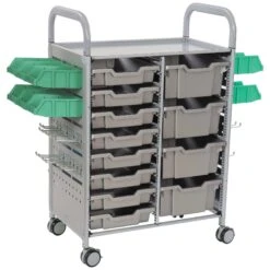 Gratnells MakerSpace Stem/Steam Double Trolley 18 Gratnells MakerSpace Stem/Steam Double Trolley -Sico Store 096937