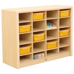 Elegant 20 Compartment Classroom Storage Unit