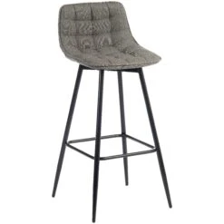 Quilt Fabric Bar Stool