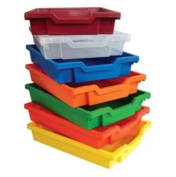 Gratnells Shallow Trays (Pack Of 12)