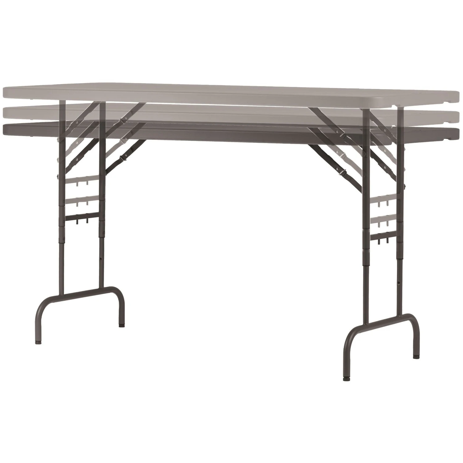 Express Fuse Height Adjustable Poly Rectangular Folding Table 1 Express Fuse Height Adjustable Poly Rectangular Folding Table