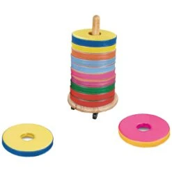 12 Donut Floor Cushions With Trolley