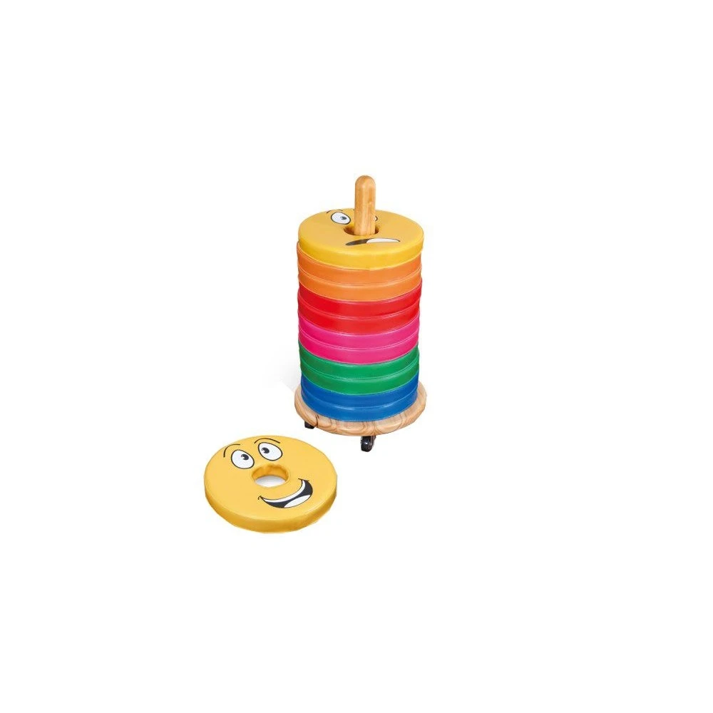 12 Emotions Donut Cushions With Trolley 2 12 Emotions Donut Cushions With Trolley - Image 2