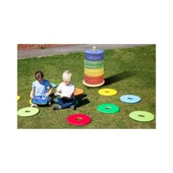 32 Rainbow Circular Cushions With Donut Trolley 8 32 Rainbow Circular Cushions With Donut Trolley -Sico Store 110187