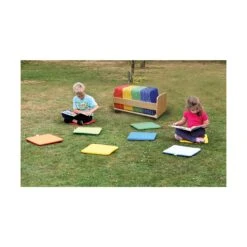 32 Rainbow Square Cushions With Tuf 2 Trolley -Sico Store 111658