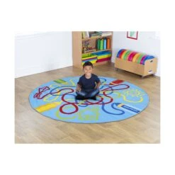 Decorative Colour Tube Carpet