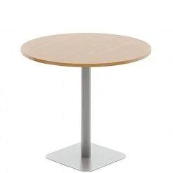 Komac Reef Round Poseur Table Square Base