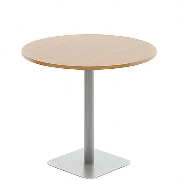 Komac Reef Round Poseur Table Square Base 1 Komac Reef Round Poseur Table Square Base
