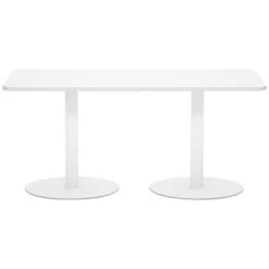 Komac Reef Rectangular Table With Round Base -Sico Store 112893