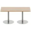 Komac Reef Rectangular Table With Round Base