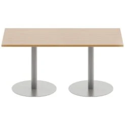Komac Reef Rectangular Table With Round Base