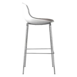 Brooklyn White Bar Stool -Sico Store 115127