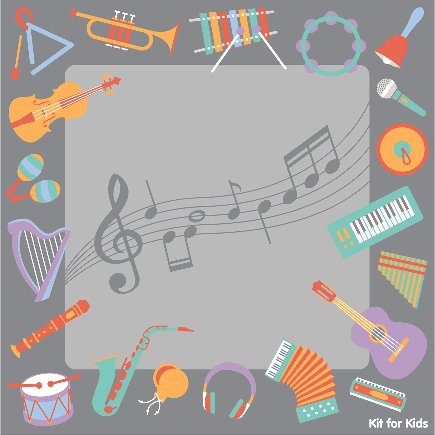 Musical Instrument Carpet 3 Musical Instrument Carpet - Image 3