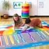 Rainbow Number Bonds Carpet