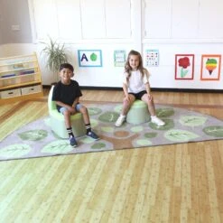 Natural World Semi-Circle Placement Carpet 6 Natural World Semi-Circle Placement Carpet -Sico Store 115292