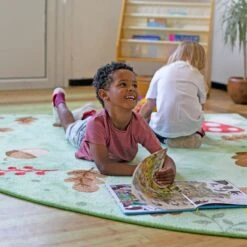 Forest Friends Decorative Corner Carpet